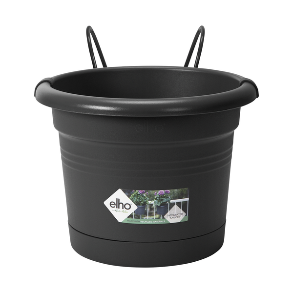 Afbeelding Elho Gb balcony potholder allin1 living black door Petsplace.nl