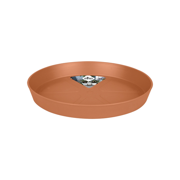 Afbeelding Elho Loft Urban Rond Schotel Terra - Plantenschotel - ø 20x3 cm door Petsplace.nl