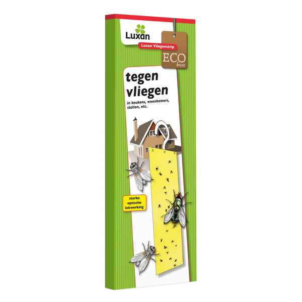 Afbeelding Luxan Vliegenstrip - Insectenbestrijding - 2 stuks door Petsplace.nl