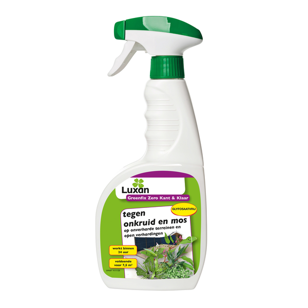 Luxan Greenfix Zero Kant & Klaar - Onkruid- Mosbestrijding - 750 ml