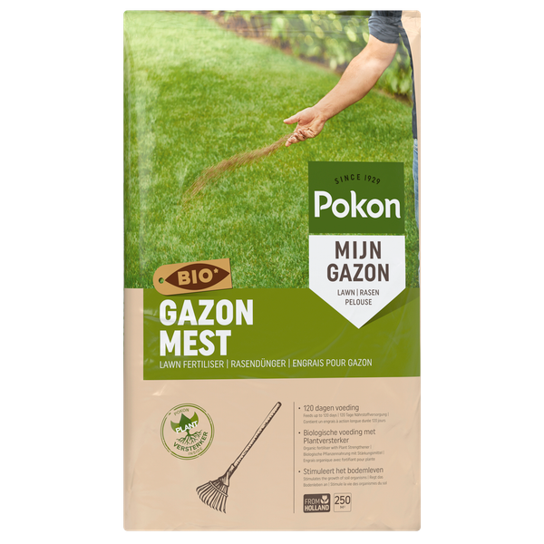 Afbeelding Pokon Bio Gazonmest 250m2 door Petsplace.nl
