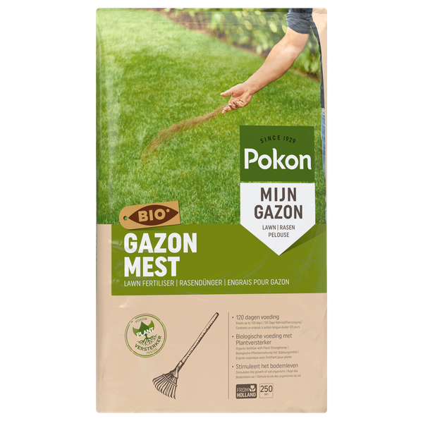 Pokon Bio Gazonmest 250m2