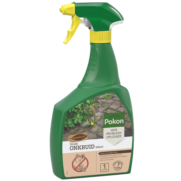 Afbeelding Pokon Tegen Onkruid Spray 1 liter door Petsplace.nl