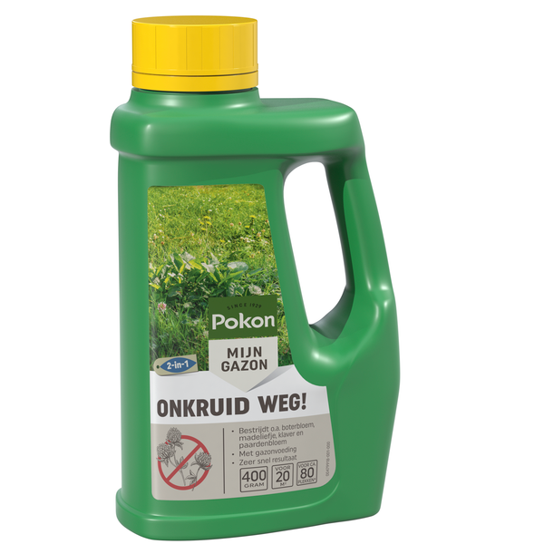Pokon Onkruid Weg! - Onkruidbestrijding - 20 m2 400 g