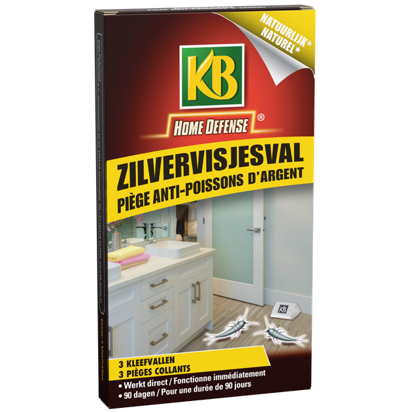 KB Home Defense Zilvervisjesval 3 stuks