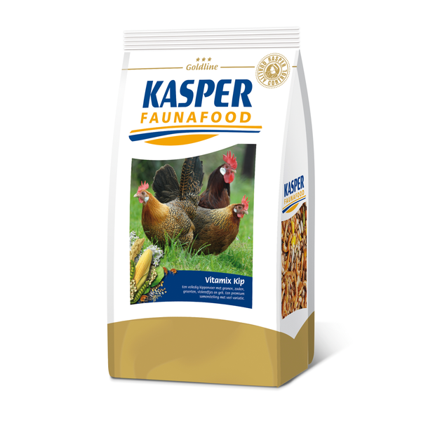 Afbeelding Kasper Fauna Goldline Vitamix Kip 3 kg door Petsplace.nl