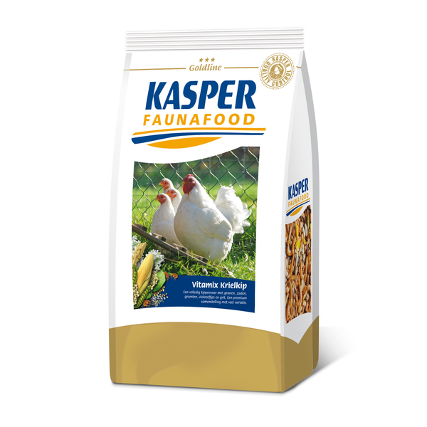 Afbeelding Kasper Fauna Goldline Vitamix Krielkip 3 kg door Petsplace.nl