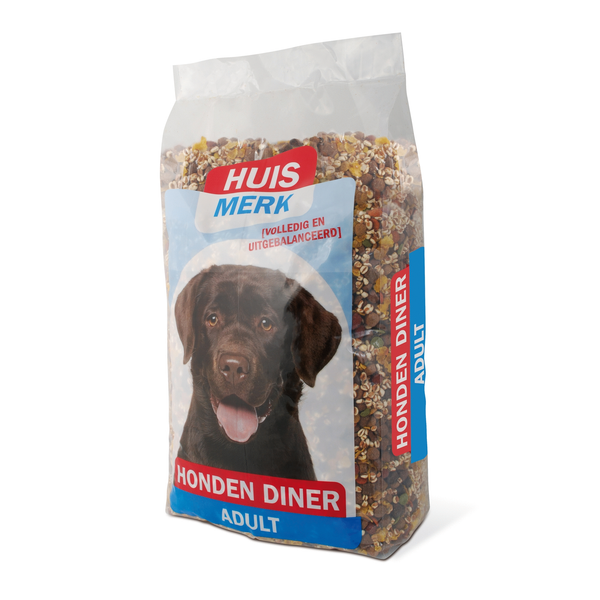 Afbeelding Kasper Faunafood Huismerk Diner Adult - Hondenvoer - Gevogelte Groenten Vlees 10 kg door Petsplace.nl