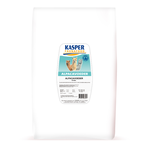 Kasper Faunafood Alpacavoeder - Erfdiervoer - 20 kg