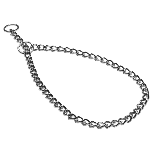 Adori Halsketting Extra Grof Chroom - Hondenhalsband - 90x0.48 cm