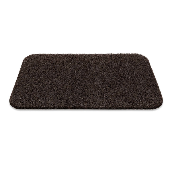 Afbeelding Hamat Mat Curly 60x80 cm - Deurmat - Bruin door Petsplace.nl