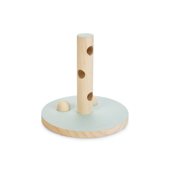 Afbeelding beeztees speeltoren hayra - knaagdier - hout - mint - 30x30cm door Petsplace.nl