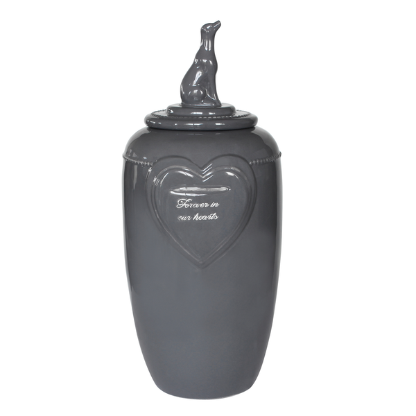 Afbeelding Happy-House Memory Collection Urn - Herdenken - 14.5x14.5x32.7 cm 4.5 l Hardsteenlook Large door Petsplace.nl