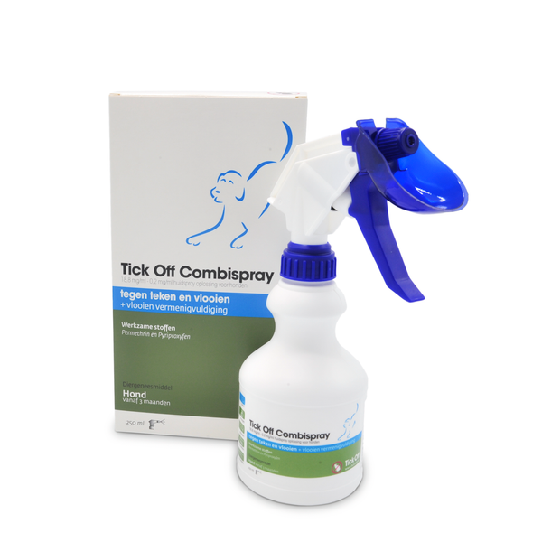 Tick Off Tick Off Combispray Hond - Anti tekenmiddel - 250 ml