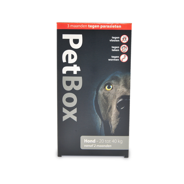 Afbeelding PetBox Hond 20 tot 40 kg Per verpakking door Petsplace.nl