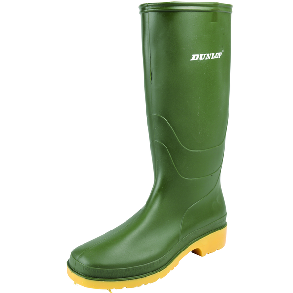 Afbeelding Dunlop Jongenslaars Rapido Groen - Laarzen - 34 door Petsplace.nl