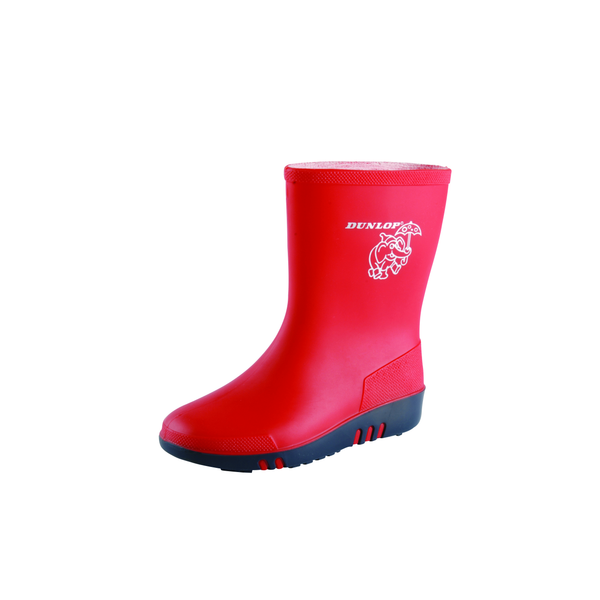 Afbeelding Dunlop Kinderlaars Mini Rood - Laarzen - 22 door Petsplace.nl