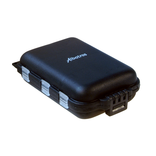 Afbeelding Albatros Hakendoosje 10-Vaks - Opbergdozen - 9.5x6.5x3 cm Zwart Allround door Petsplace.nl