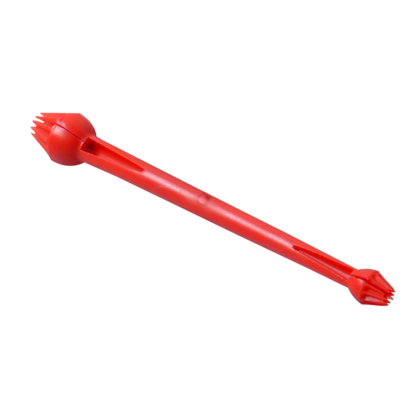 Afbeelding Albatros Plastic Hakensteker - Visgereedschap - 14 cm Rood Allround door Petsplace.nl