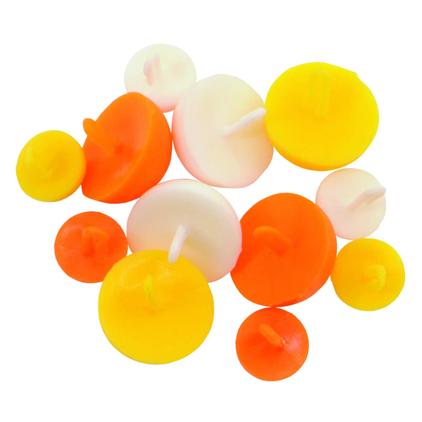 Afbeelding Albatros Sight Stoppers - Stoppers - Wit Oranje Geel 12 stuks Allround door Petsplace.nl
