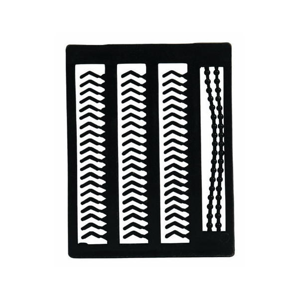 Afbeelding Albatros Boiliestop Oval/V - Stoppers - Zwart 100 stuks Allround door Petsplace.nl