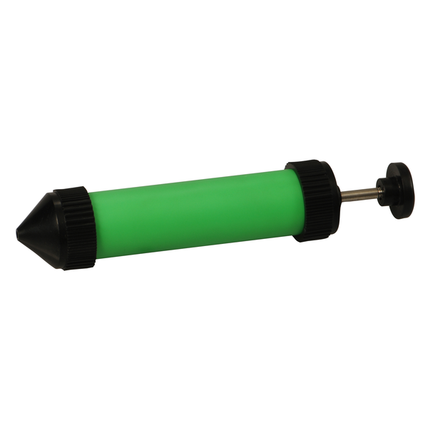 Afbeelding Albatros Plastic Deegspuit - Deegspuiten - Groen Zwart per stuk Allround door Petsplace.nl
