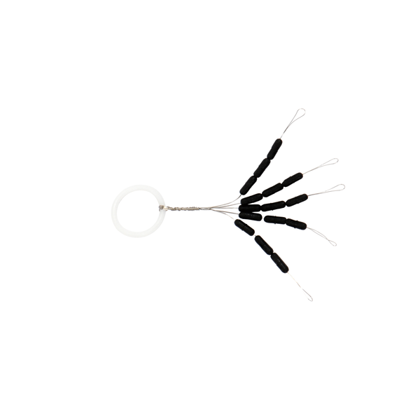Afbeelding Albatros Line/Braidstopper - Stoppers - Zwart 15 stuks Allround Small door Petsplace.nl