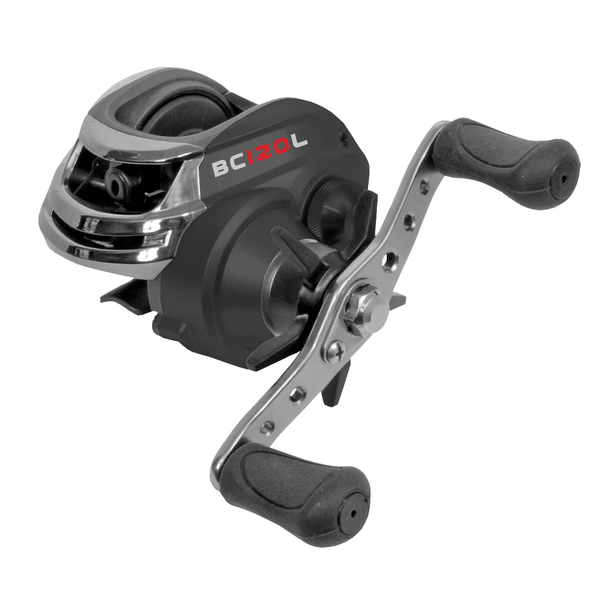 Afbeelding Albatros Icarus Reel 120l - Werpmolens - 205 g Grijs Zilver 1+1 BB Roofvis 0.28mm150m door Petsplace.nl