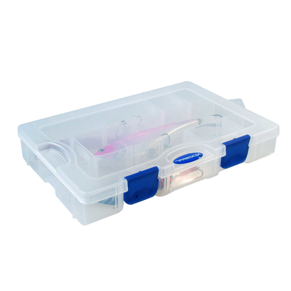 Afbeelding Predox T&G Tainer Opbergdoos - Opbergdozen - 27x18x4.5 cm Transparant Allround door Petsplace.nl