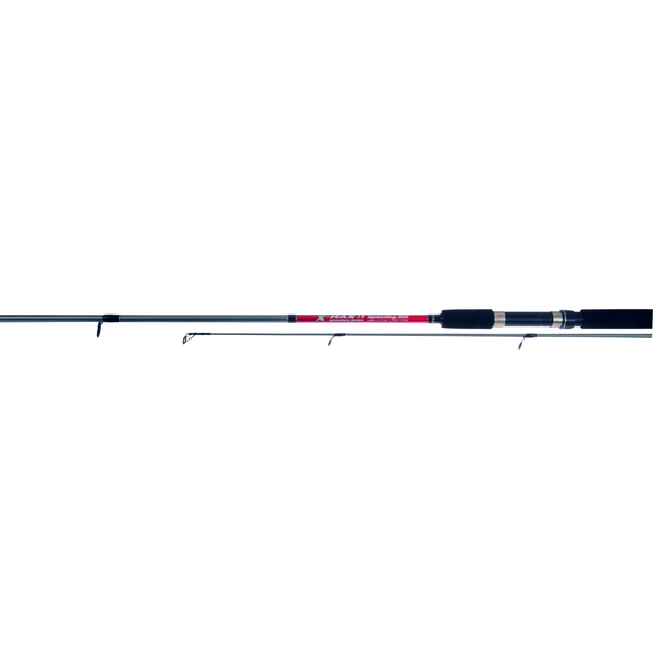 Afbeelding Albatros X-Max Spinhengel 210cm 2delig - Werphengels - 110 cm Zwart Rood Spinning 10-40g door Petsplace.nl