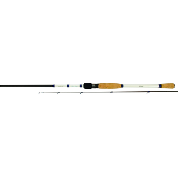 Afbeelding Albatros Kinetixx Spin 270cm 2delig - Werphengels - 140 cm Wit Grijs Spinning 20-50g door Petsplace.nl
