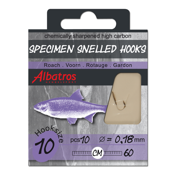 Afbeelding Albatros Hakenboekje Voorn 60 cm - Hakenboekjes - 14 Ø 0.14mm Witvis door Petsplace.nl