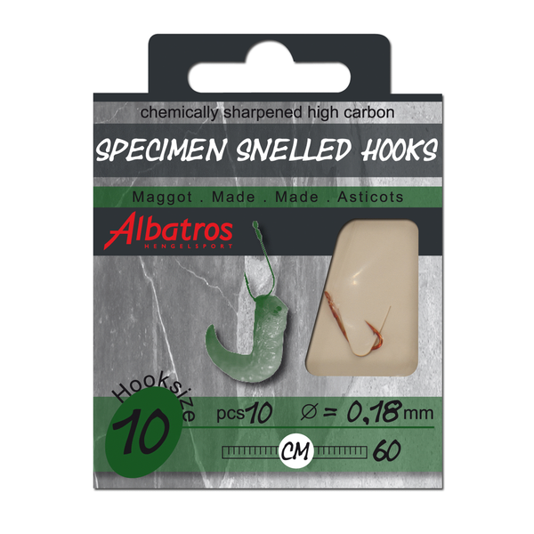 Afbeelding Albatros Hakenboekje Maden 60 cm - Hakenboekjes - 10 Ø 0.18mm Witvis door Petsplace.nl