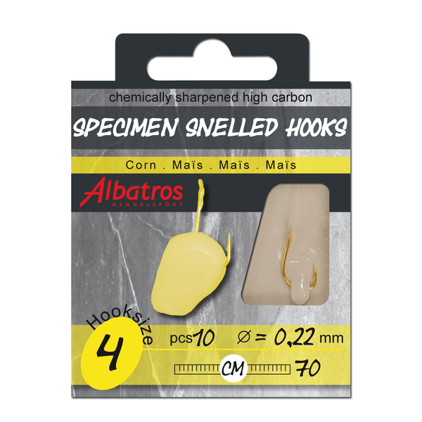 Afbeelding Albatros Hakenboekje Mais - Hakenboekjes - 70 cm 10 stuks Allround 4 Ø 0.22mm door Petsplace.nl