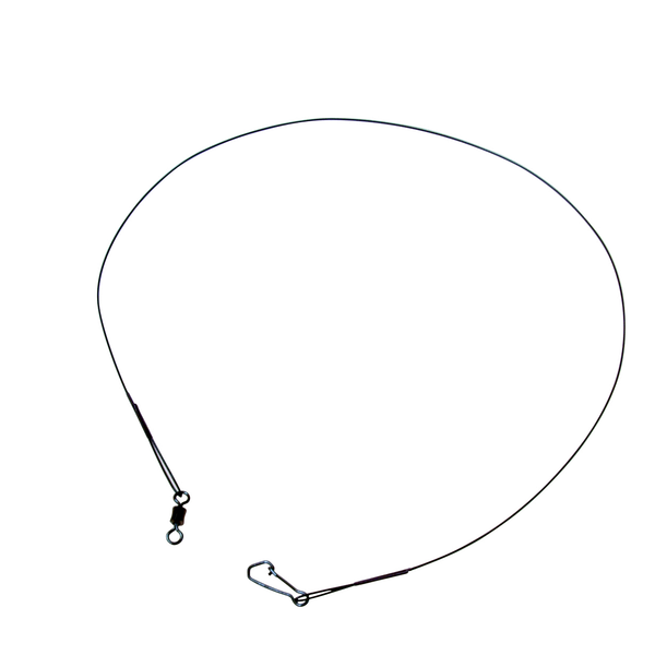 Afbeelding Albatros Profi Staaldraad 40 cm - Onderlijnen - tot 12 kg Roofvis door Petsplace.nl