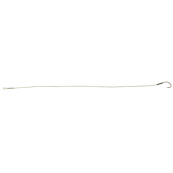 Afbeelding Albatros Staaldraad +haak 30 cm - Onderlijnen - tot8 kg Roofvis door Petsplace.nl