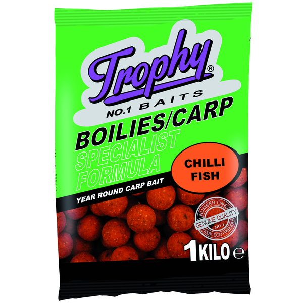 Albatros Boilies - Baits - Chili Vis 15 mm 1 kg Karper