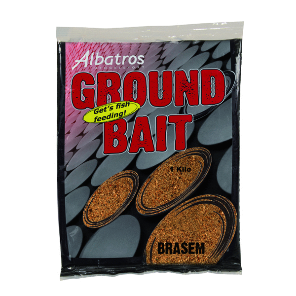 Albatros Groundbait Brasem - Lokvoer - 1 kg Beige Allround