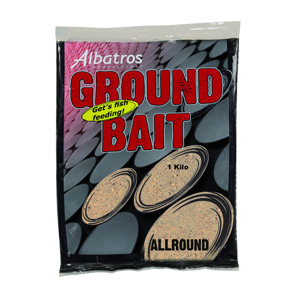 Afbeelding Albatros Groundbait All Round - Lokvoer - 1 kg Beige Allround door Petsplace.nl