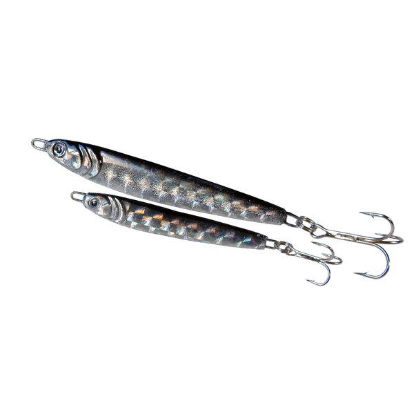 Afbeelding Albatros Flash Pilker - Pilker - 40 g Grijs Zilver Zeeroofvis door Petsplace.nl