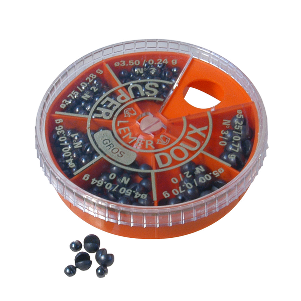 Afbeelding Albatros Distributeur 6-Vaks Franse Loodhagel - Distributeurs - 100 g Witvis Groot door Petsplace.nl