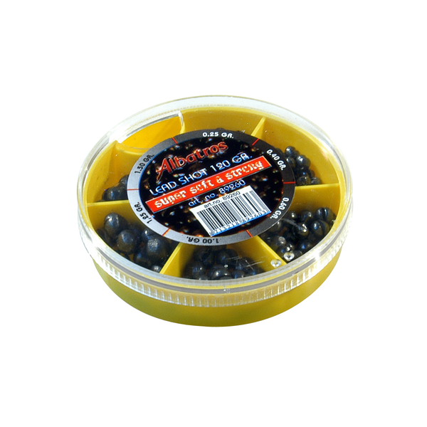 Afbeelding Albatros Distributeur 6-Vaks Loodhagel 120 g - Distributeurs - Groot Witvis door Petsplace.nl