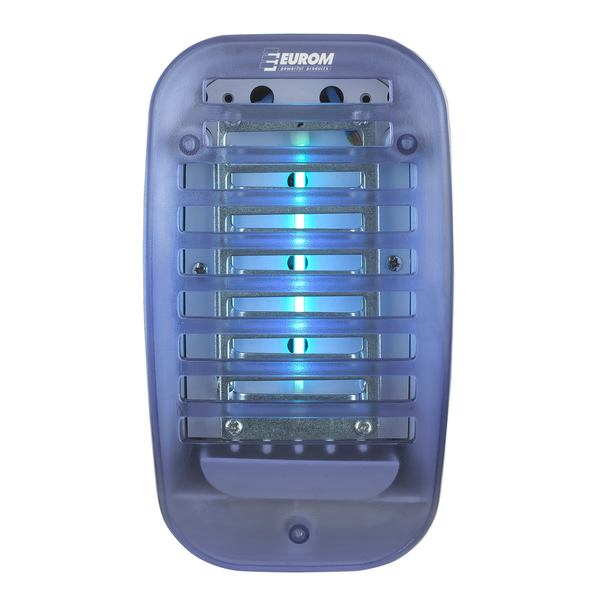 Afbeelding Eurom Fly Away Vliegenlamp Plug-In - Insectenbestrijding - Blauw Wit Electrisch door Petsplace.nl