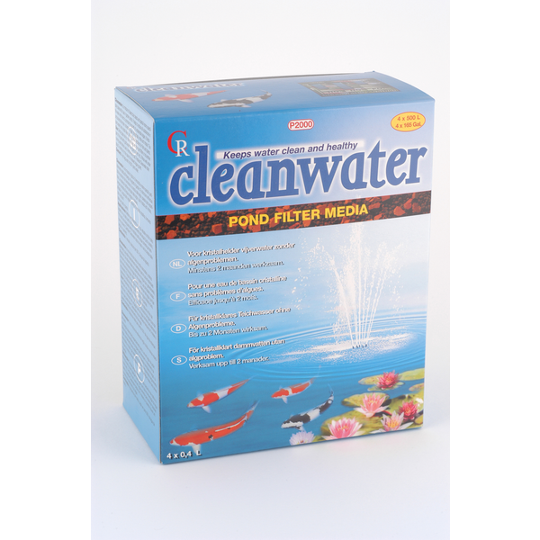 Afbeelding Cleanwater P2000 Vijver Filter - Waterverbeteraars - 1000 - 2000 l door Petsplace.nl