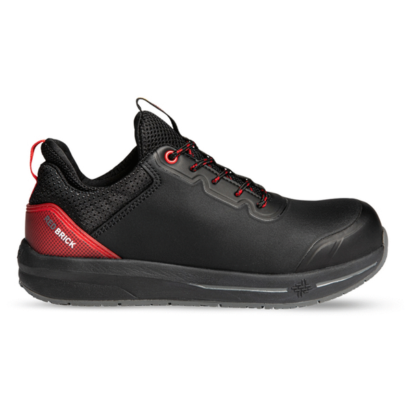 Redbrick Motion Fuse S3 Rood&Zwart - Werkschoenen - 39 Eu