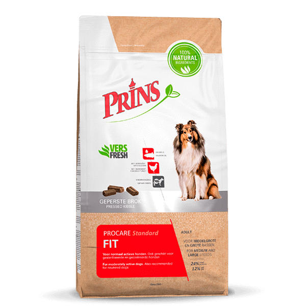 Afbeelding Prins ProCare Standard Fit hondenvoer 3 kg door Petsplace.nl