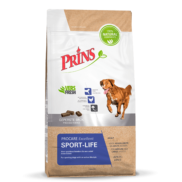 Afbeelding PRI PC SPORT-LIFE EXCEL. 3KG 00001 door Petsplace.nl