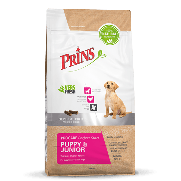 Afbeelding Prins ProCare Puppy Perfect Start hondenvoer 7.5 kg door Petsplace.nl