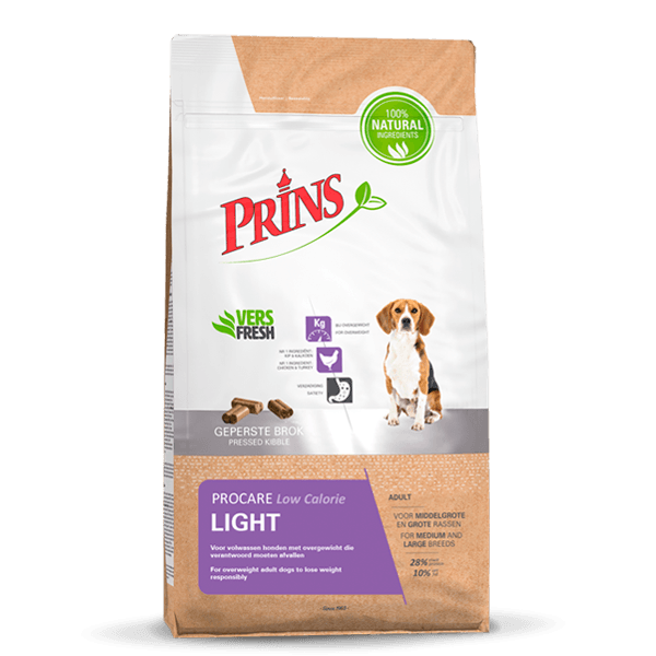 Afbeelding Prins ProCare Light hondenvoer 3 kg door Petsplace.nl