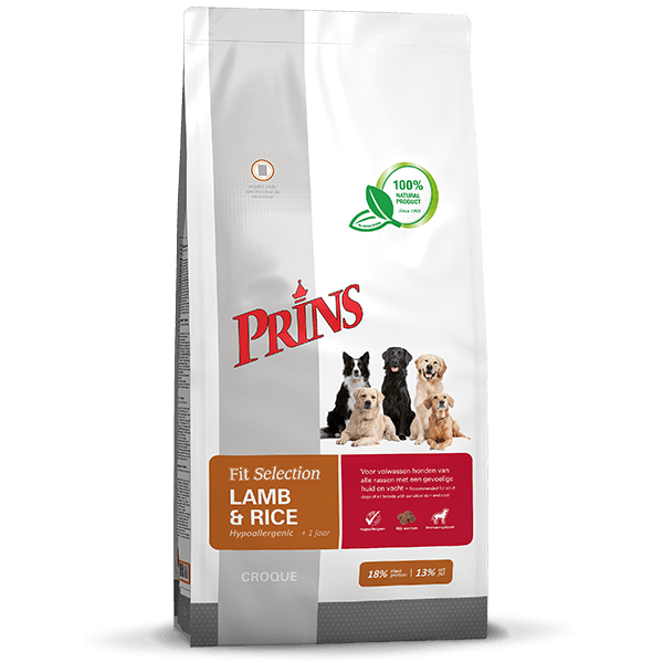 Prins Fit Selection Lam & Rijst hondenvoer 2 kg